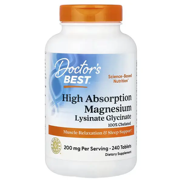 Doctor’s Best High Absorption Magnesium – opakowanie produktu